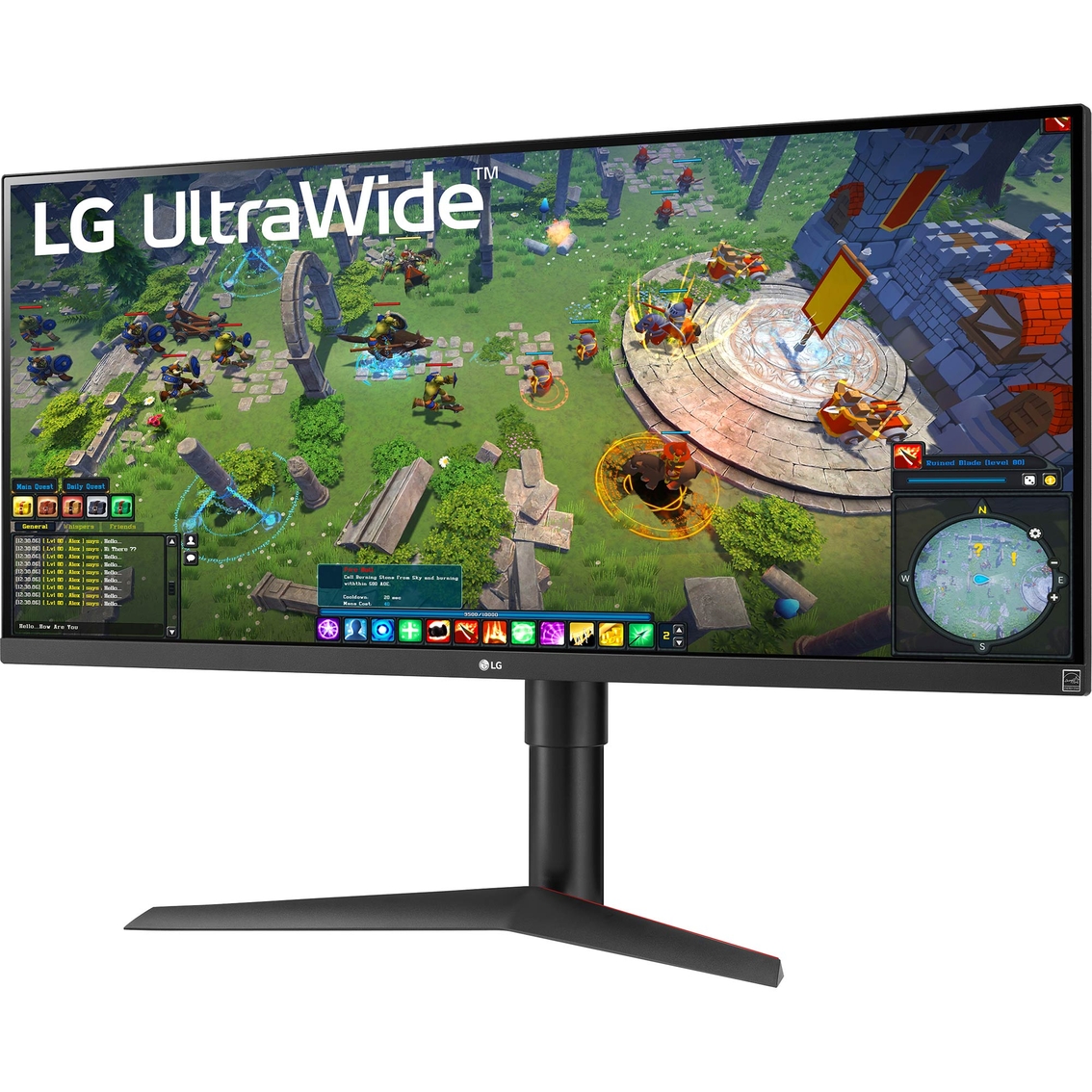 LG  34 in. UltraWide FHD HDR FreeSync Monitor 34WP65G-B - Image 2 of 9