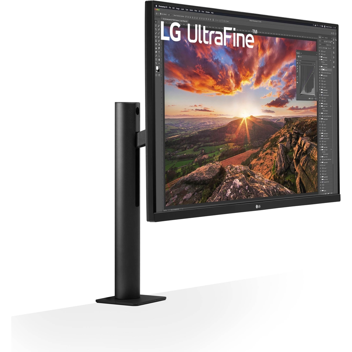 LG 32 in. UltraFine Display 4K HDR10 Monitor with Ergo Stand 32UN880-B - Image 3 of 10