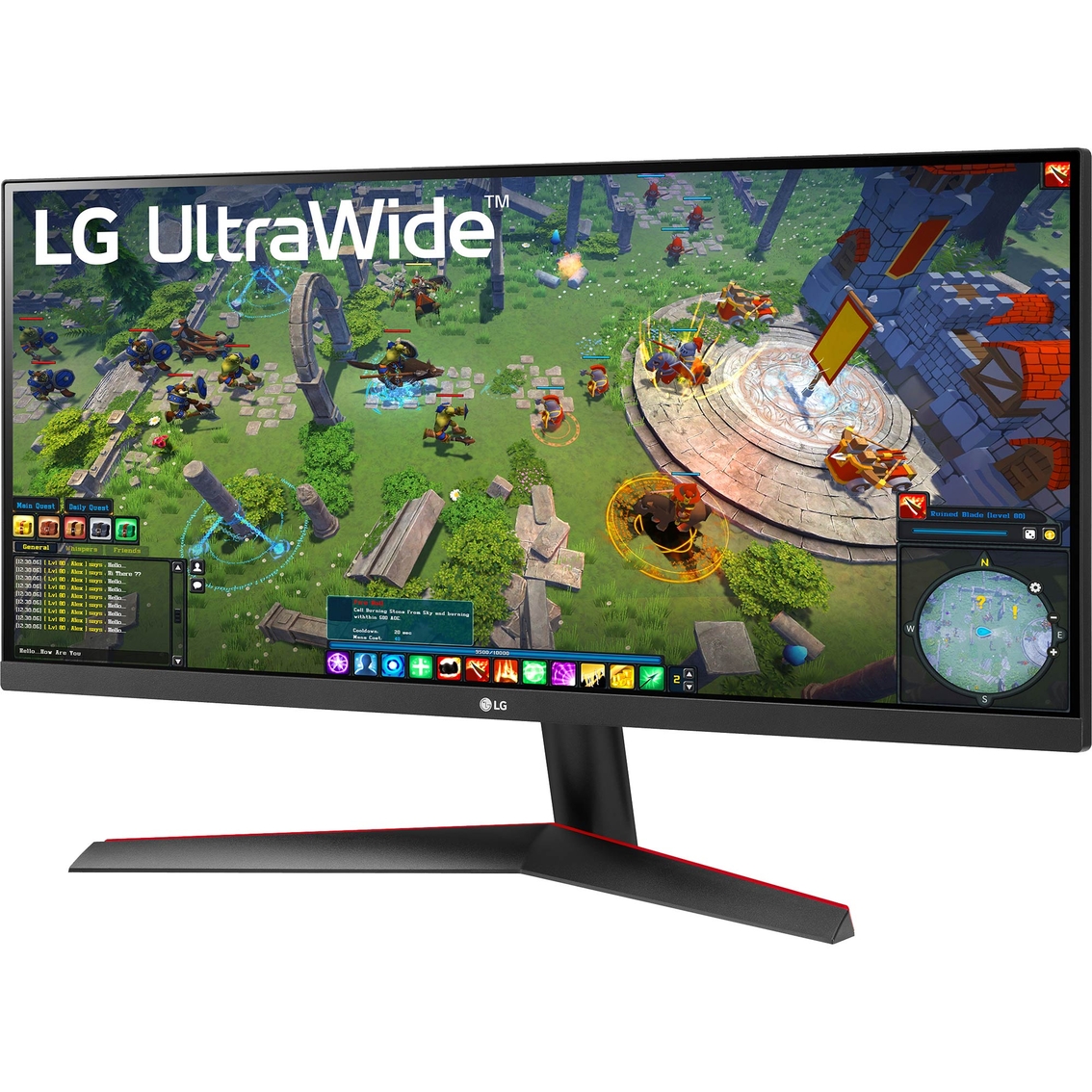 LG 29 in. UltraWide FHD HDR FreeSync Monitor 29WP60G-B - Image 2 of 7