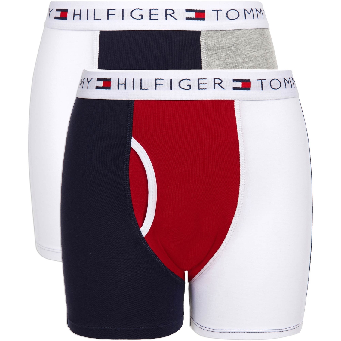 Tommy Hilfiger Boys Colorblock Boxer Briefs 2 Pk. | Boys 8-20 ...