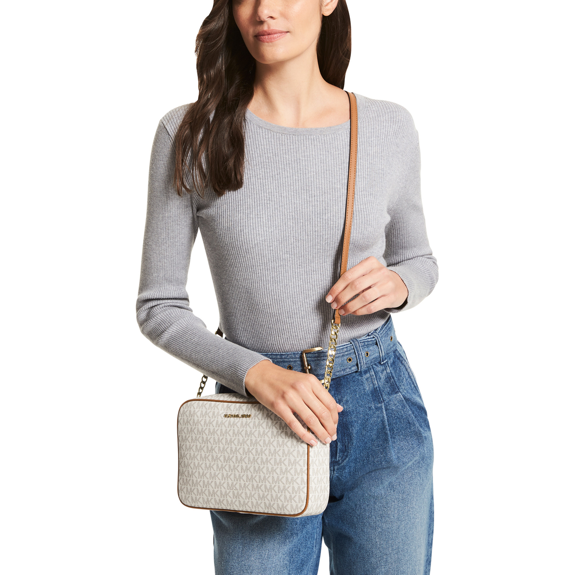 Seminary Understand Clan Michael Kors Jet Set Large East West Crossbody Bag | Crossbody Bags |  Clothing & Accessories | Shop The Exchange