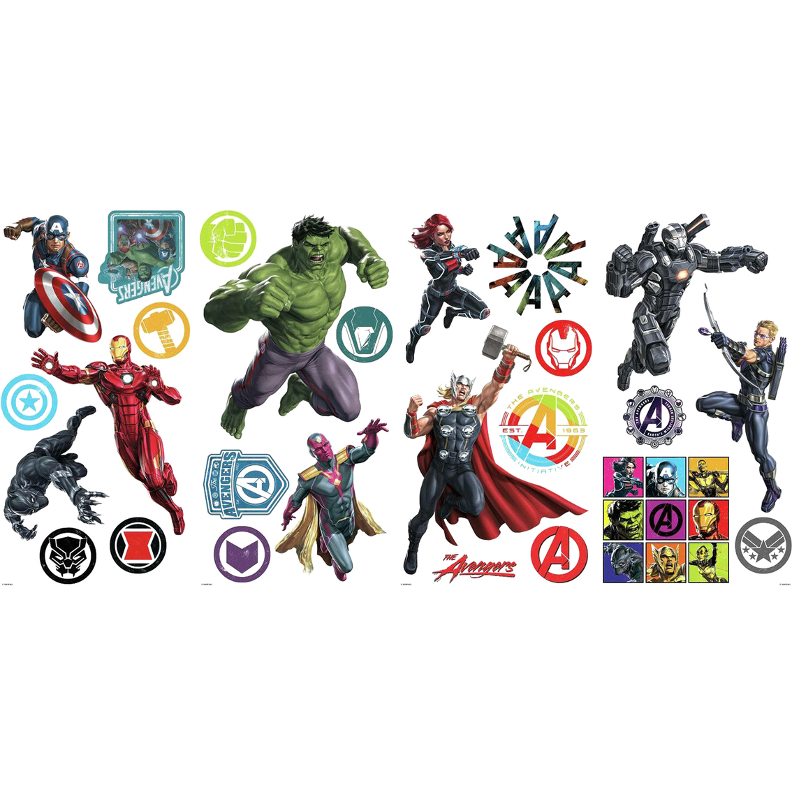 RoomMates Classic Avengers Decals - Image 2 of 5