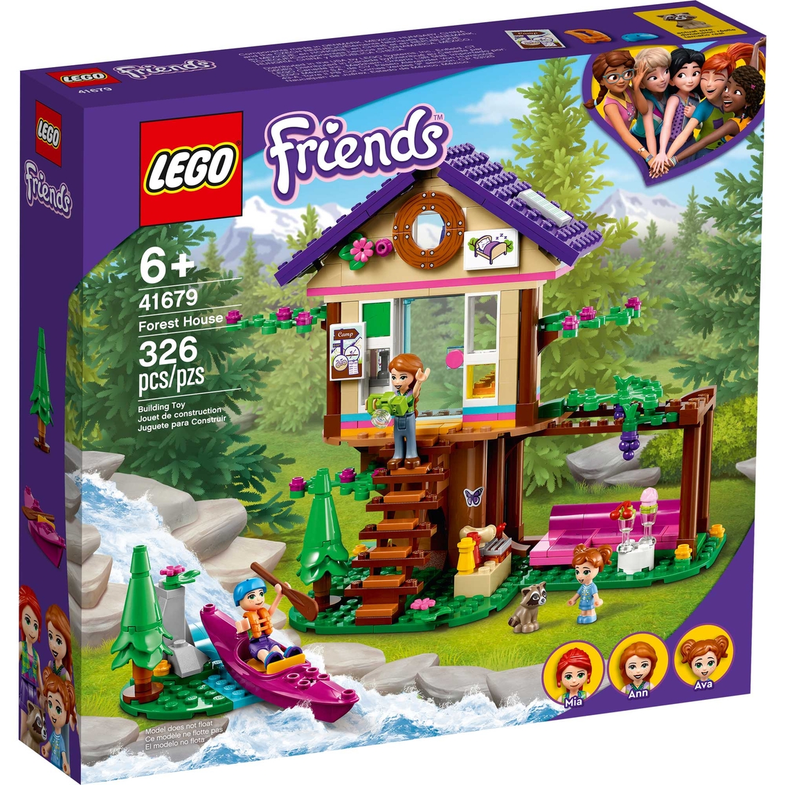 LEGO Friends Forest House 41679 - Image 1 of 2
