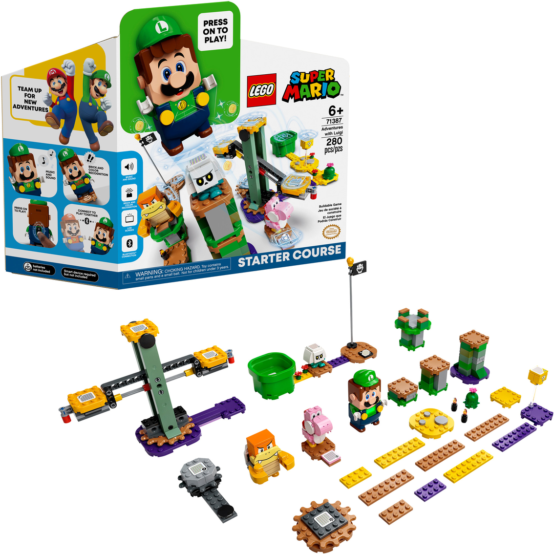 LEGO Super Mario Adventures with Luigi Starter Course Toy 71387 - Image 2 of 3
