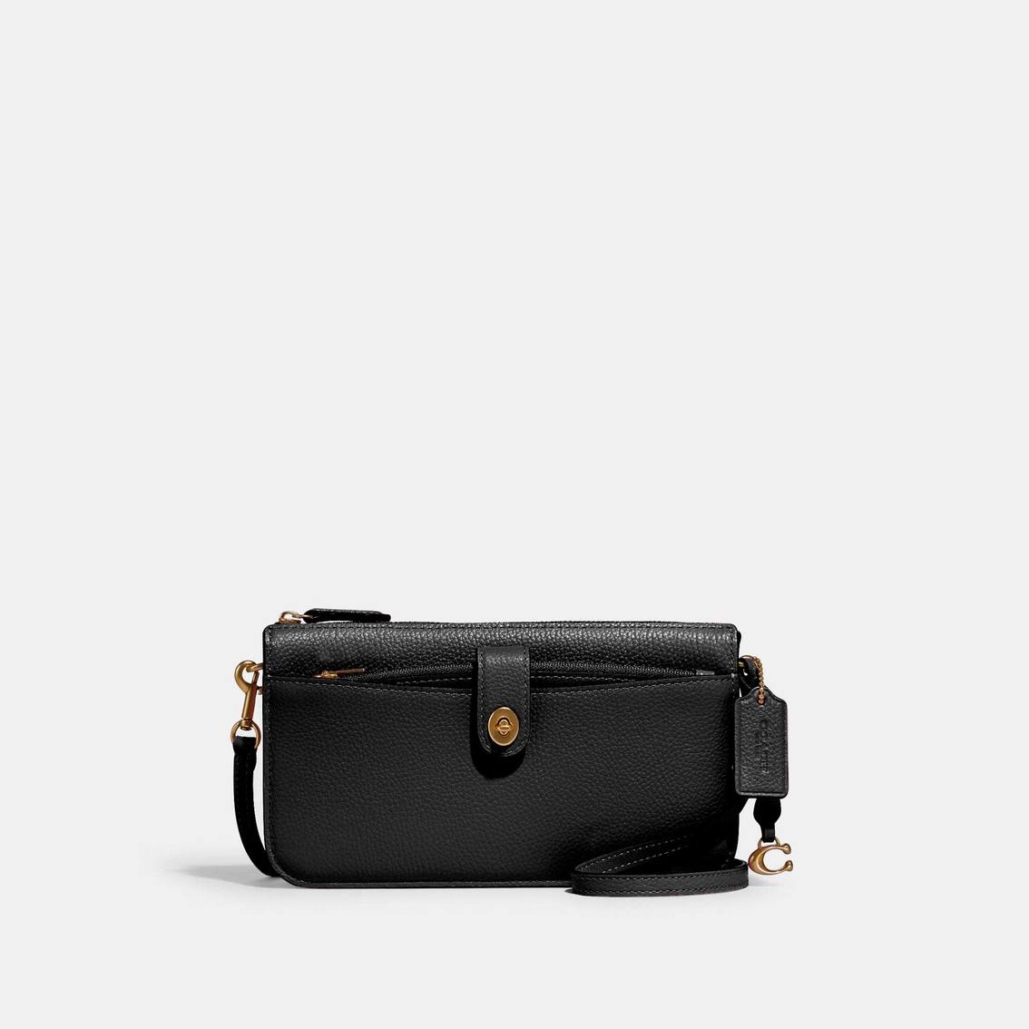 Coach Pebbled Leather Noa Convertible Handbag | Wristlets, Clutches ...