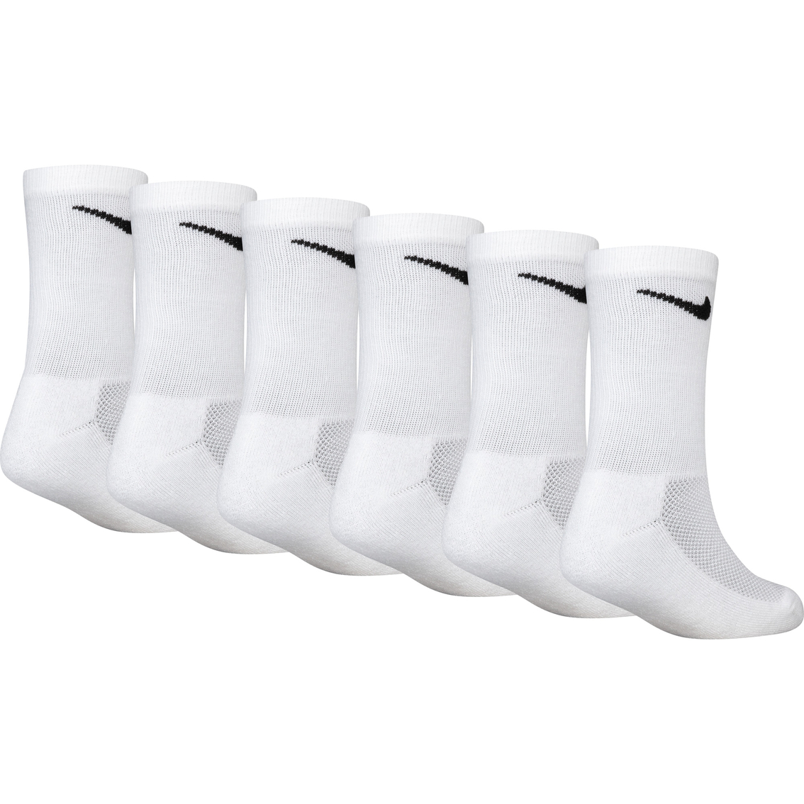 Nike Little Boys Mesh And Cushioned Ankle Socks 6 Pk | Boys 4-7x ...