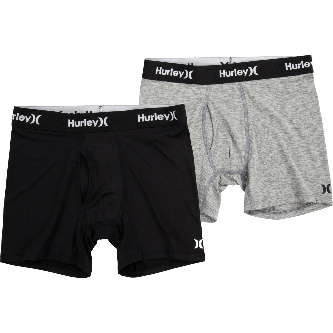 Hurley Boys One And Only Basic Boxer Briefs 2 Pk., Boys 8-20, Clothing &  Accessories