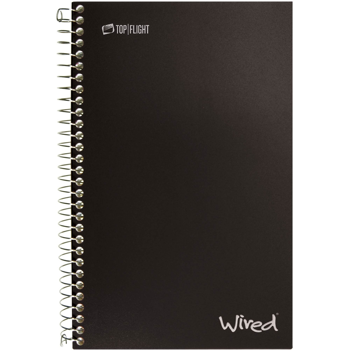 Pack of 3 Top Flight Wired 3-Subject Wirebound Notebook 