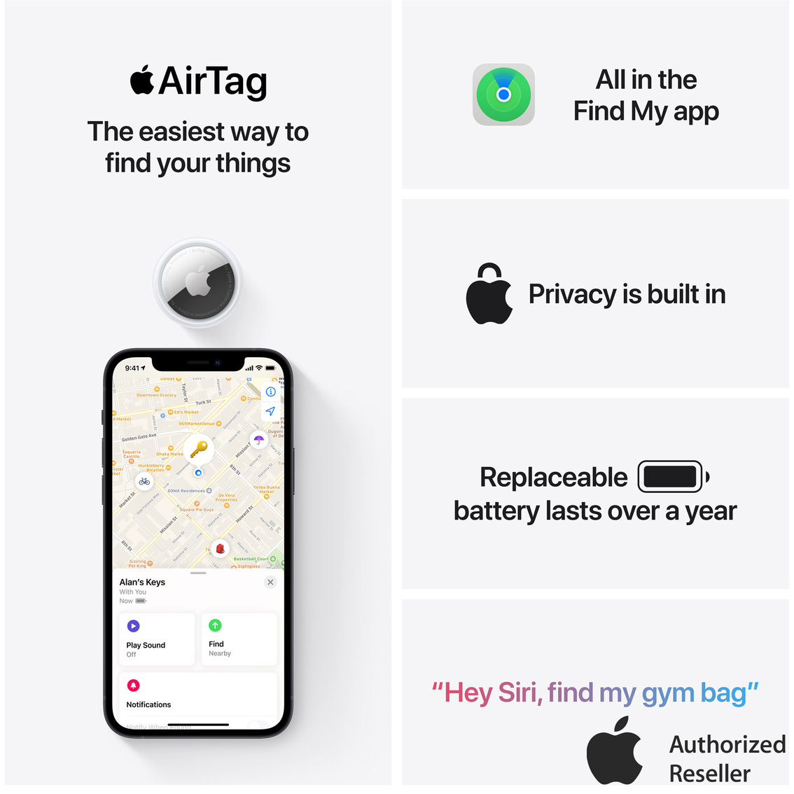 Apple Airtag 4 Pk. | Bluetooth Trackers | Electronics | Shop The 