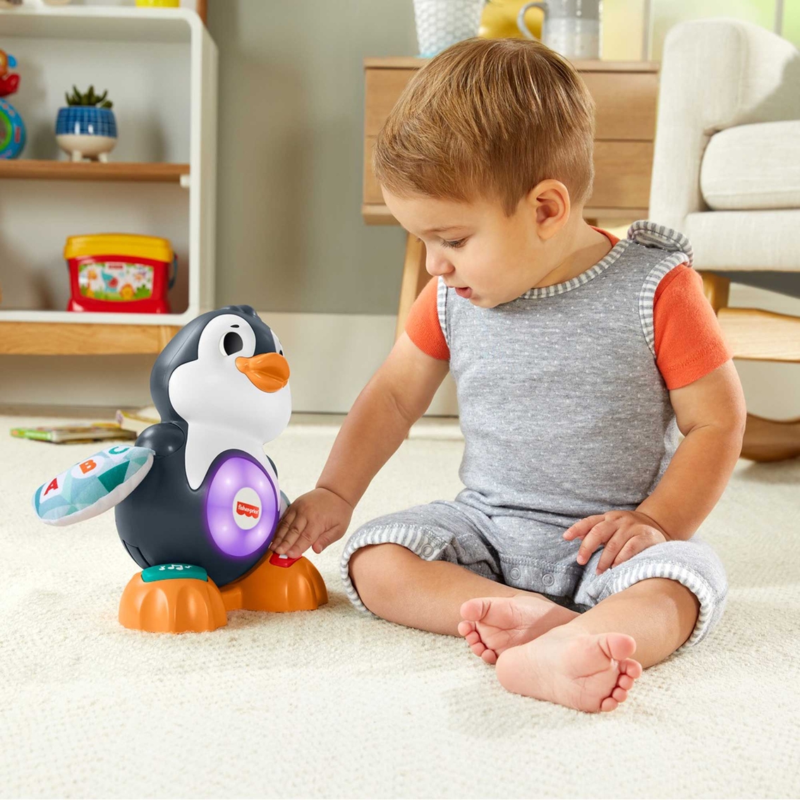 Fisher-Price Linkimals Interactive Learning Toy, Toddler Puzzle with Lights  & Music - Sawesome Toys