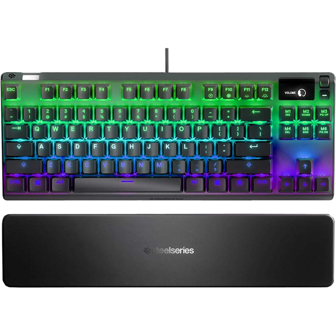 SteelSeries Apex 7 TKL Wired Gaming Mechanical Blue Switch Keyboard - Image 3 of 3