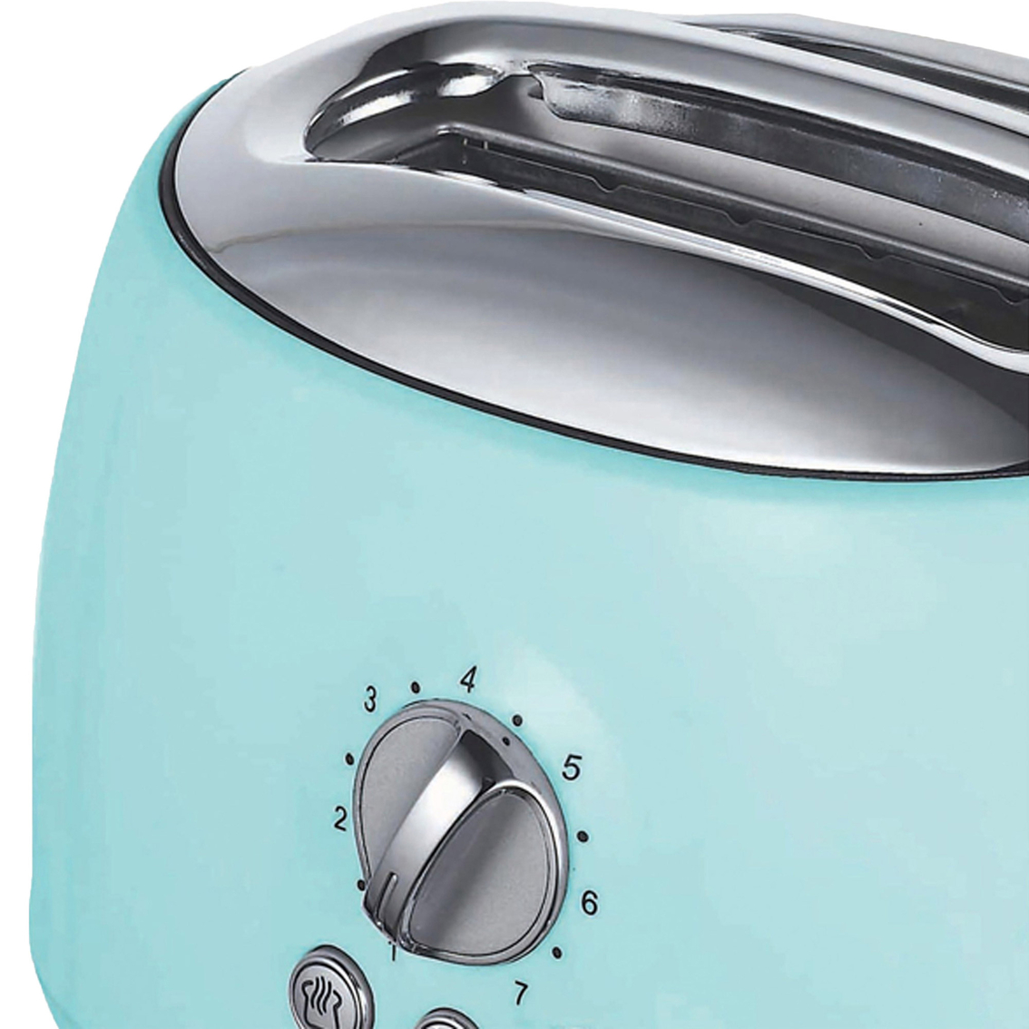 Brentwood Cool Touch 2 Slice Extra Wide Slot Retro Toaster - Image 3 of 8