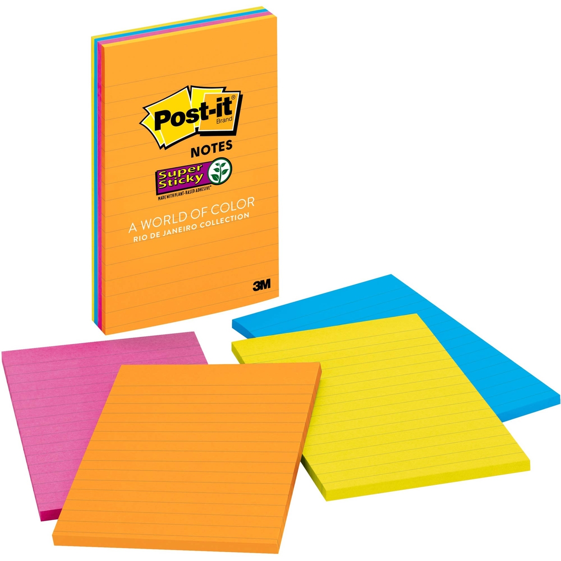 Large Lined 4x6 Post-it Notes