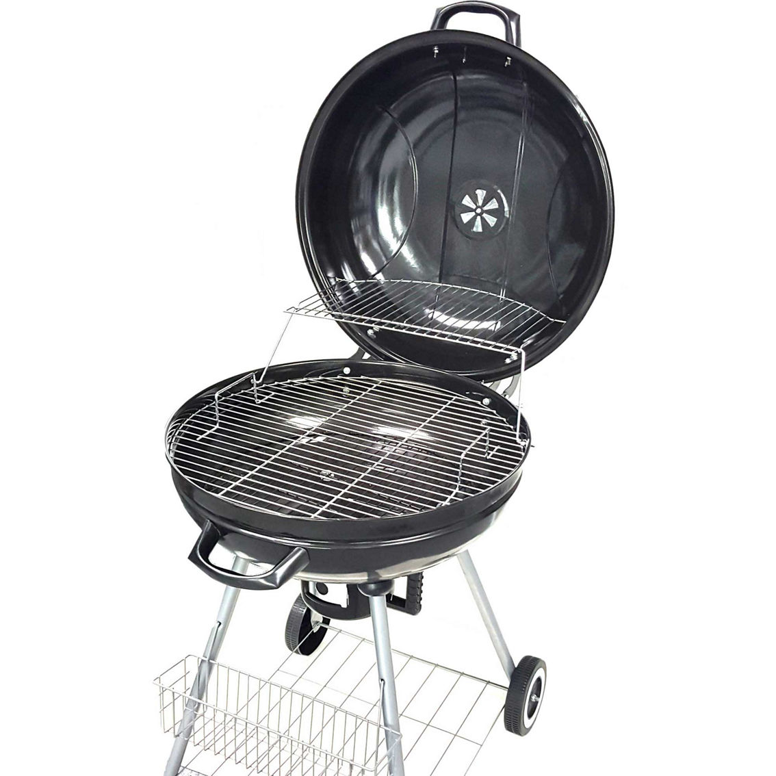 Gibson Home Kingston Portable BBQ Grill in Black