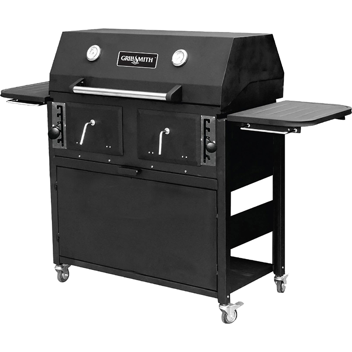 GrillSmith Rawhide Dual Zone Charcoal Grill - Image 1 of 7