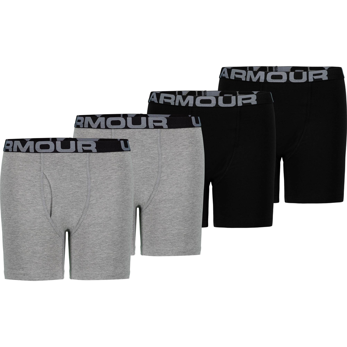 Under Armour Boys Core Cotton Box Briefs 4 Pk. | Boys 8-20 | Clothing ...