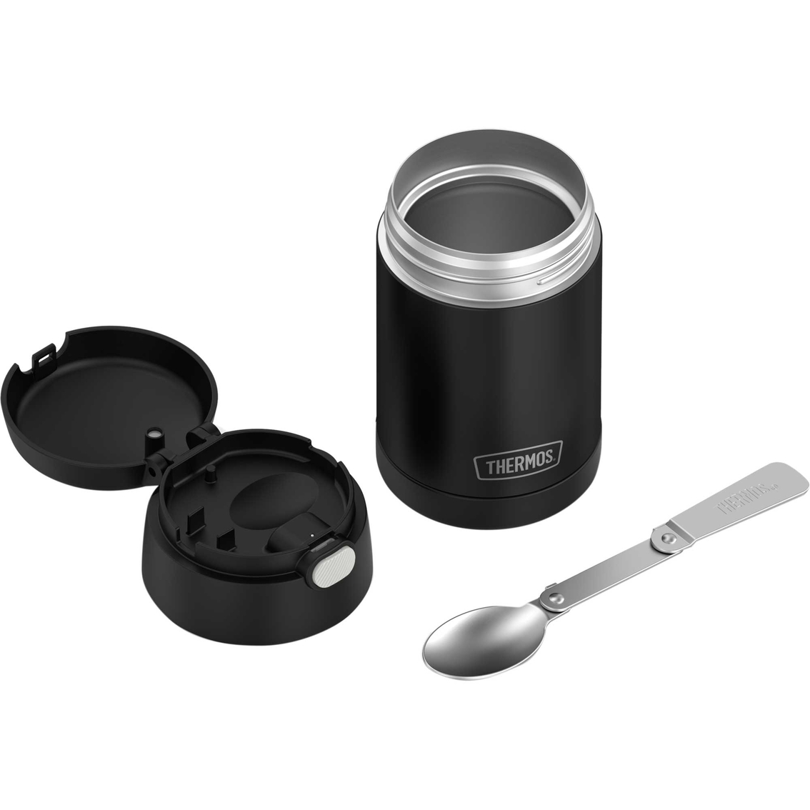 Thermos 16 oz. Stainless Steel Non-Licensed Funtainer Food Jar with Folding Spoon - Image 5 of 5