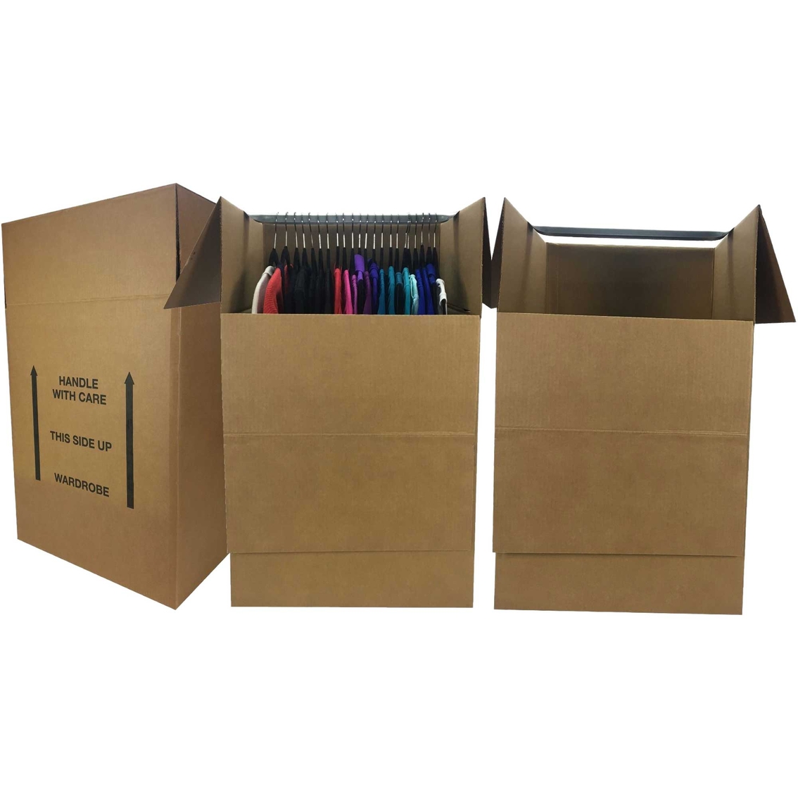 Uboxes Large Corrugated Wardrobe 24 In. X 24 In. X 40 In. Moving