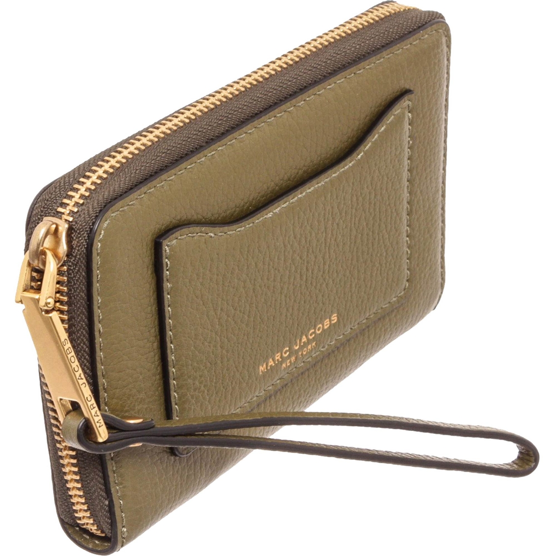 Marc By Marc Jacobs Green Leather Recruit Zippy Wallet (pre-owned ...