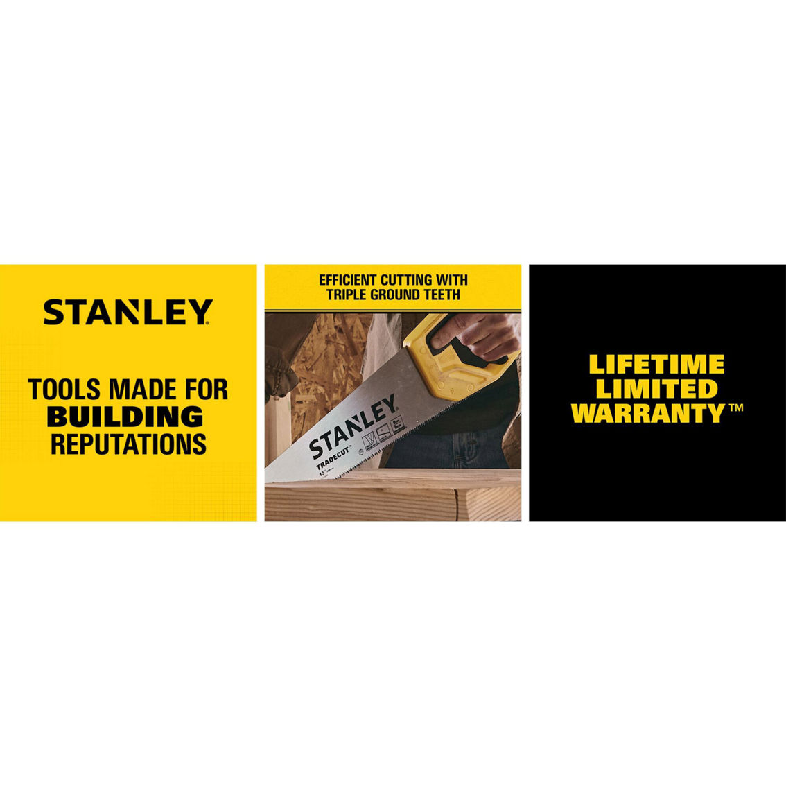 Stanley 15 in. TRADECUT Panel Saw - Image 4 of 4
