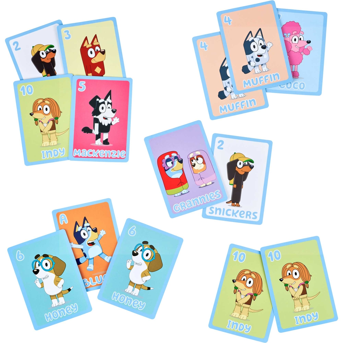 Moose Toys Bluey 5 in 1 Card Game Set - Image 5 of 6