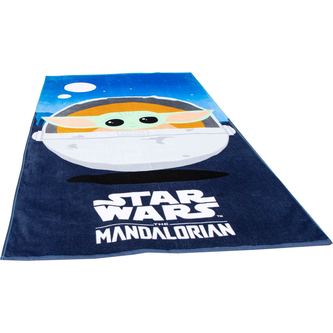 Disney The Mandalorian Baby Yoda Beach Towel - Image 4 of 6