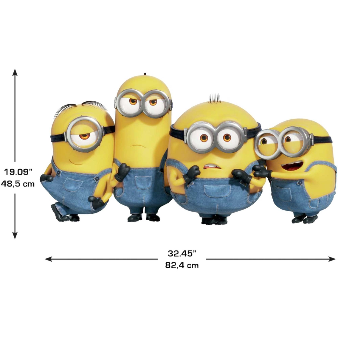 RoomMates Minions 2 Peel & Stick Giant Wall Decals - Image 4 of 7