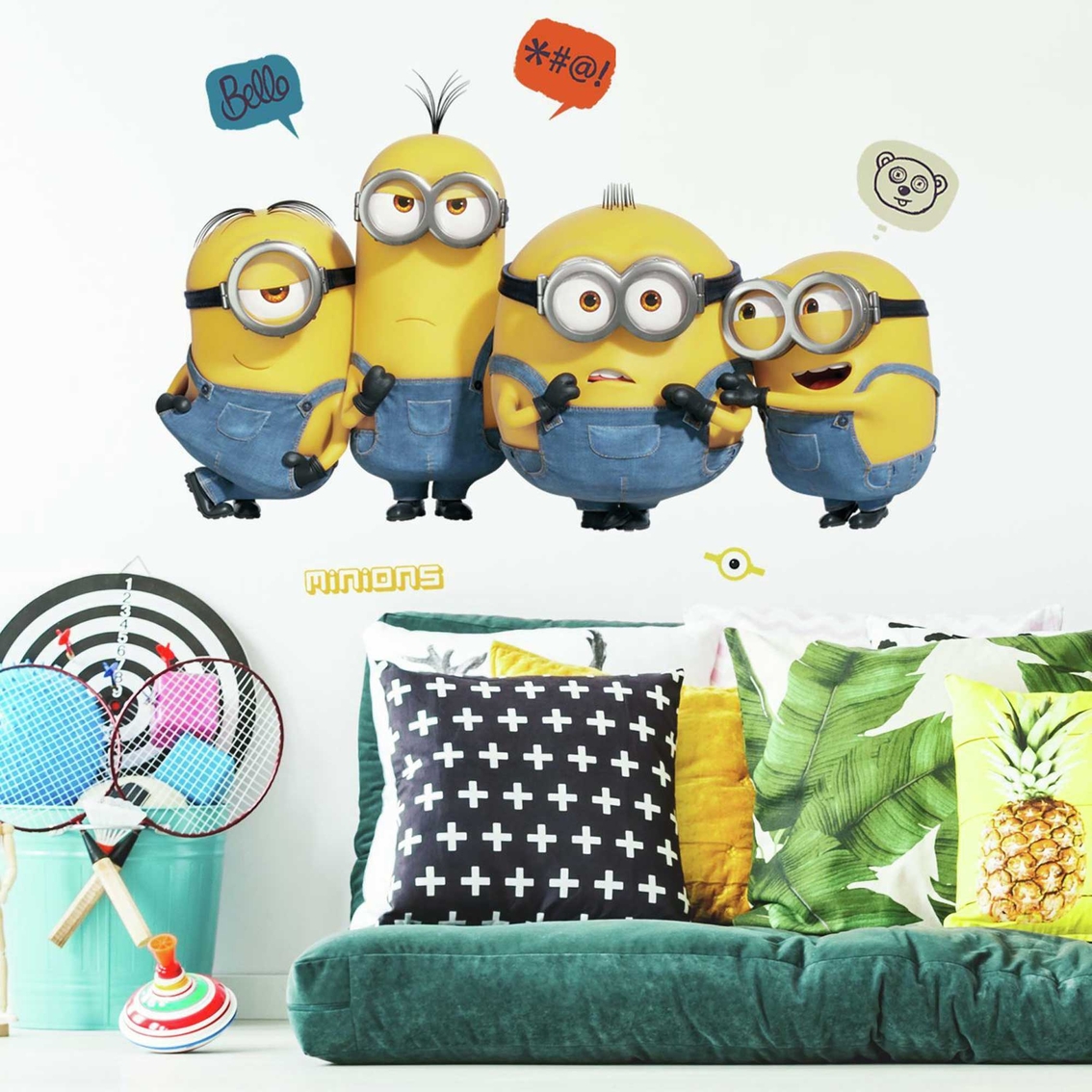 RoomMates Minions 2 Peel & Stick Giant Wall Decals - Image 6 of 7