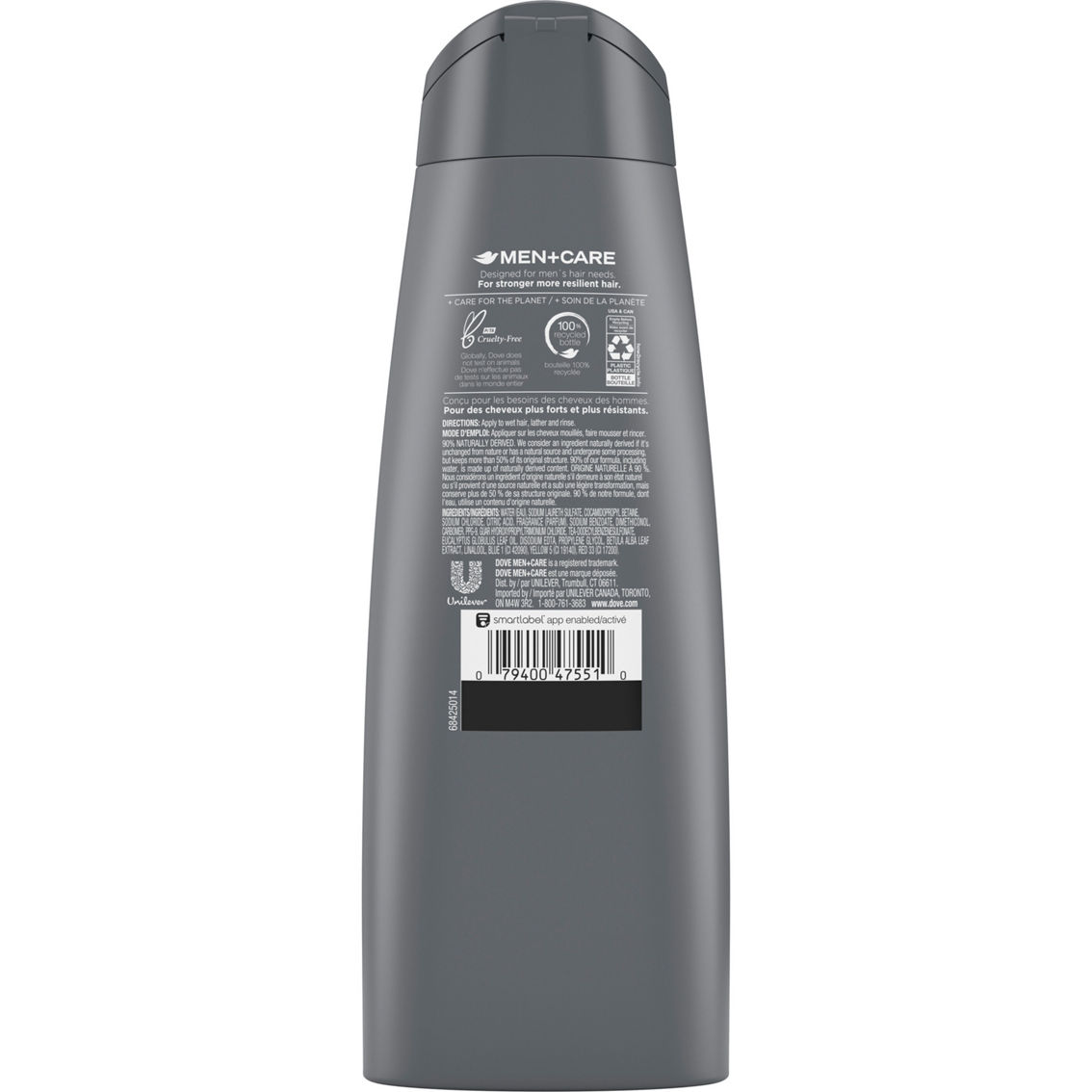 Dove Men+Care 2 in 1 Eucalyptus and Birch Shampoo and Conditioner 12 oz. - Image 2 of 2