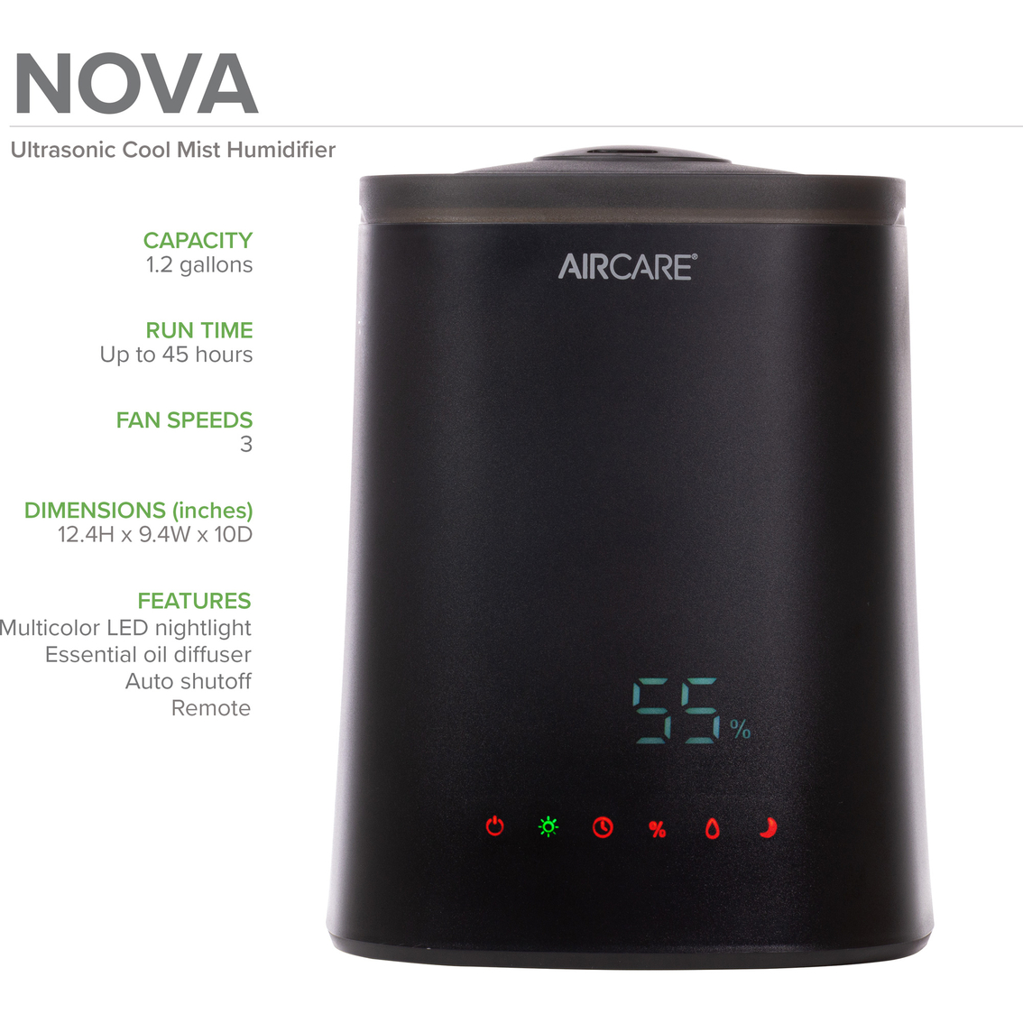 Aircare Nova Ultrasonic Humidifier - Image 4 of 4