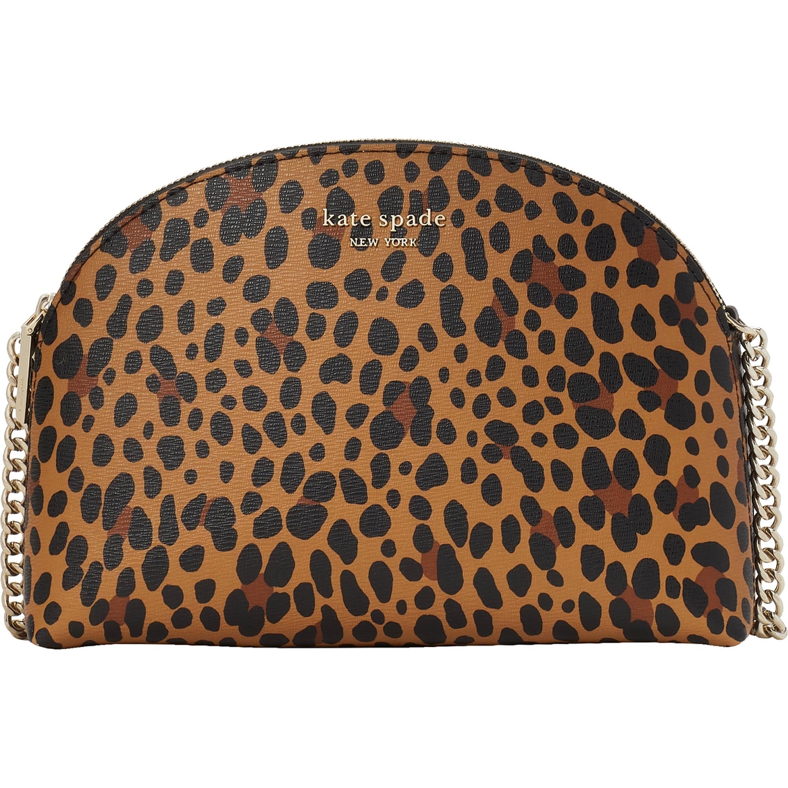 Kate Spade New York Spencer Leopard Printed Pvc Double Zip Dome Crossbody |  Crossbody Bags | Clothing & Accessories | Shop The Exchange