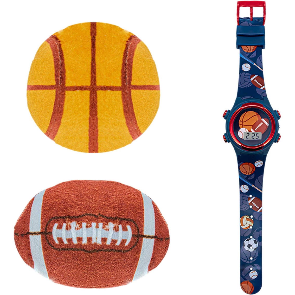 Play Zoom LCD Watch and Mini Football and Basketball Set - Image 2 of 2