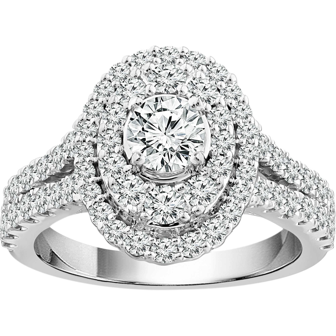 14k 1 1/2 Ctw Diamond Engagement Ring | Bridal Sets & Trios | Jewelry ...
