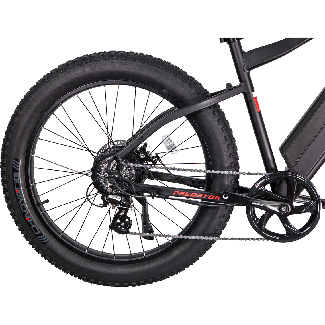 GlareWheel EB-PR Fat Tire 26 in. Electric Mountain Bicycle - Image 8 of 10