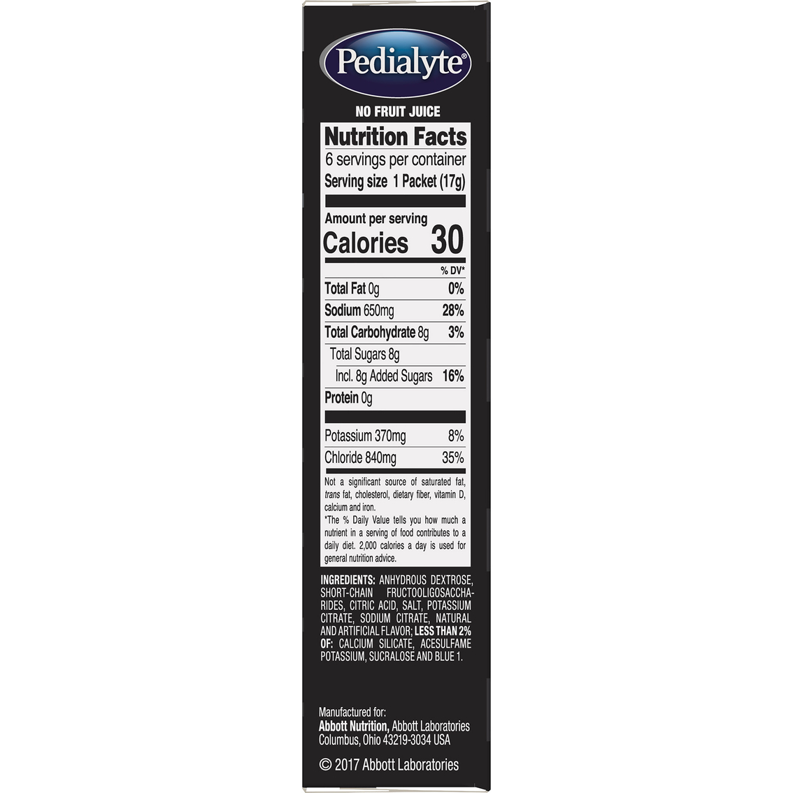 Pedialyte AdvancedCare Plus Electrolyte Powder Berry Frost 6 ct. - Image 2 of 2
