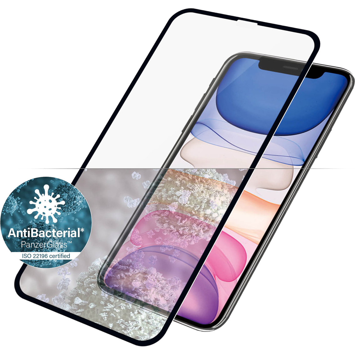 Panzer Glass Screen Protector for iPhone Xr and iPhone 11 - Image 4 of 6