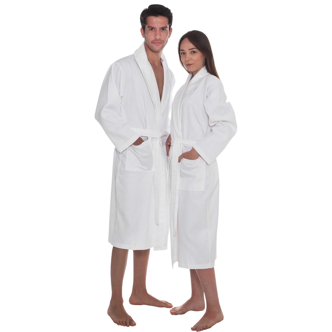 Ozan Premium Home Deluxe Pique Bathrobe | Pajamas & Robes | Clothing ...