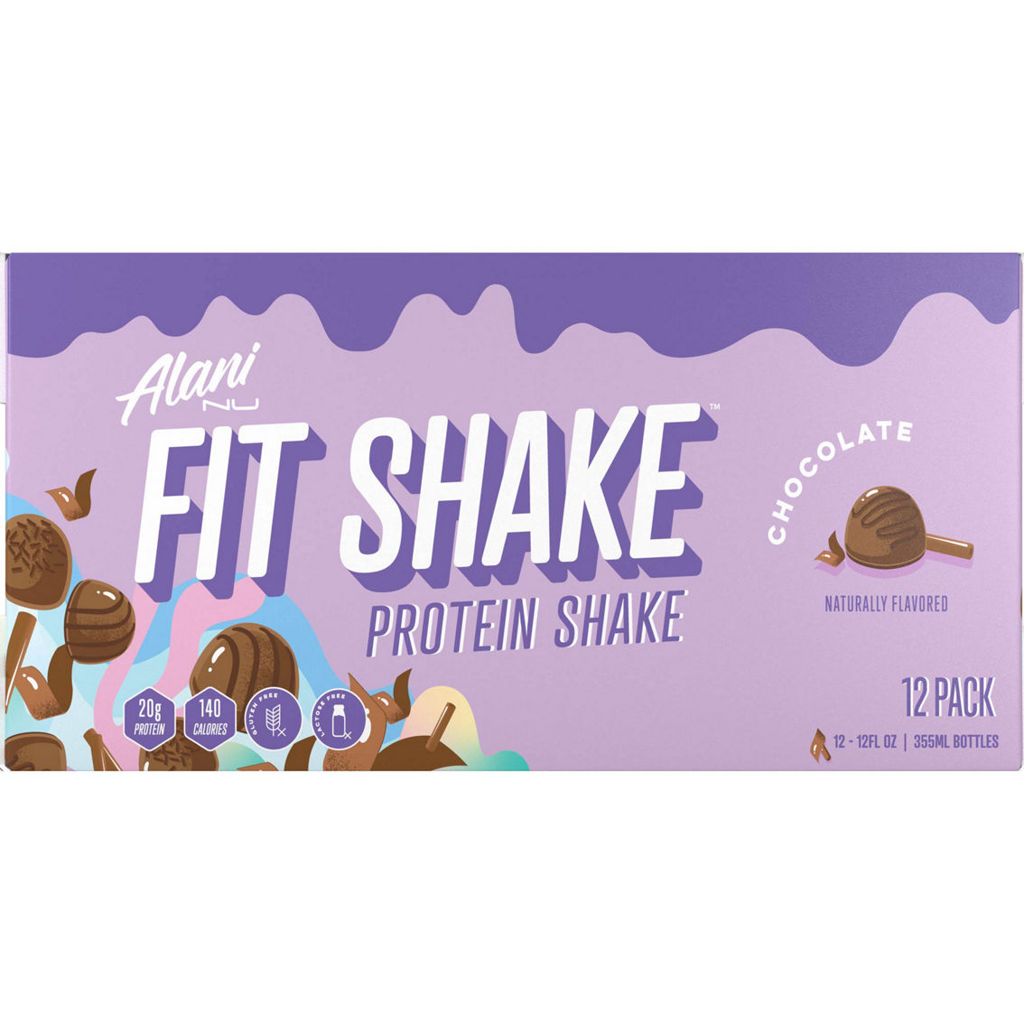 Alani Nu Fit Shake 12 Ct., Protein, Beauty & Health