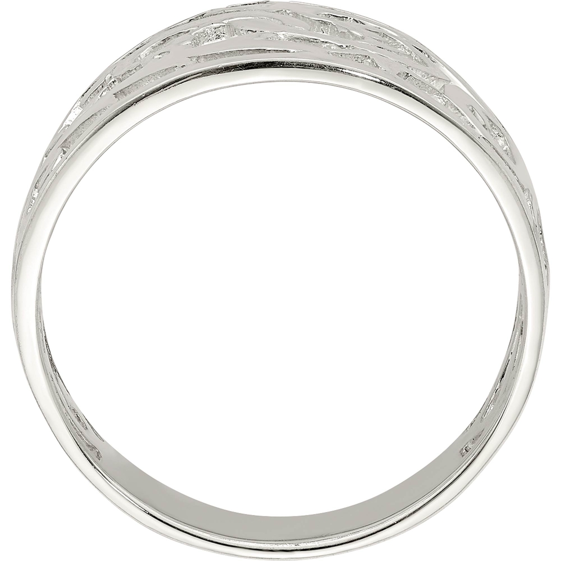 Sterling Silver Swirl Ring - Image 2 of 5