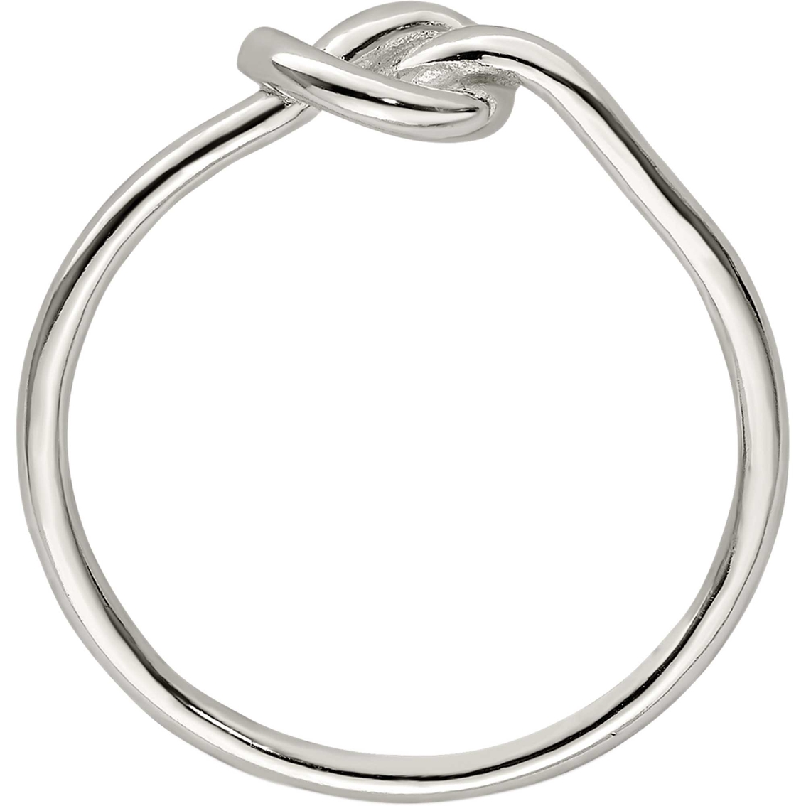 Sterling Silver Polished Knot Ring - Image 2 of 3