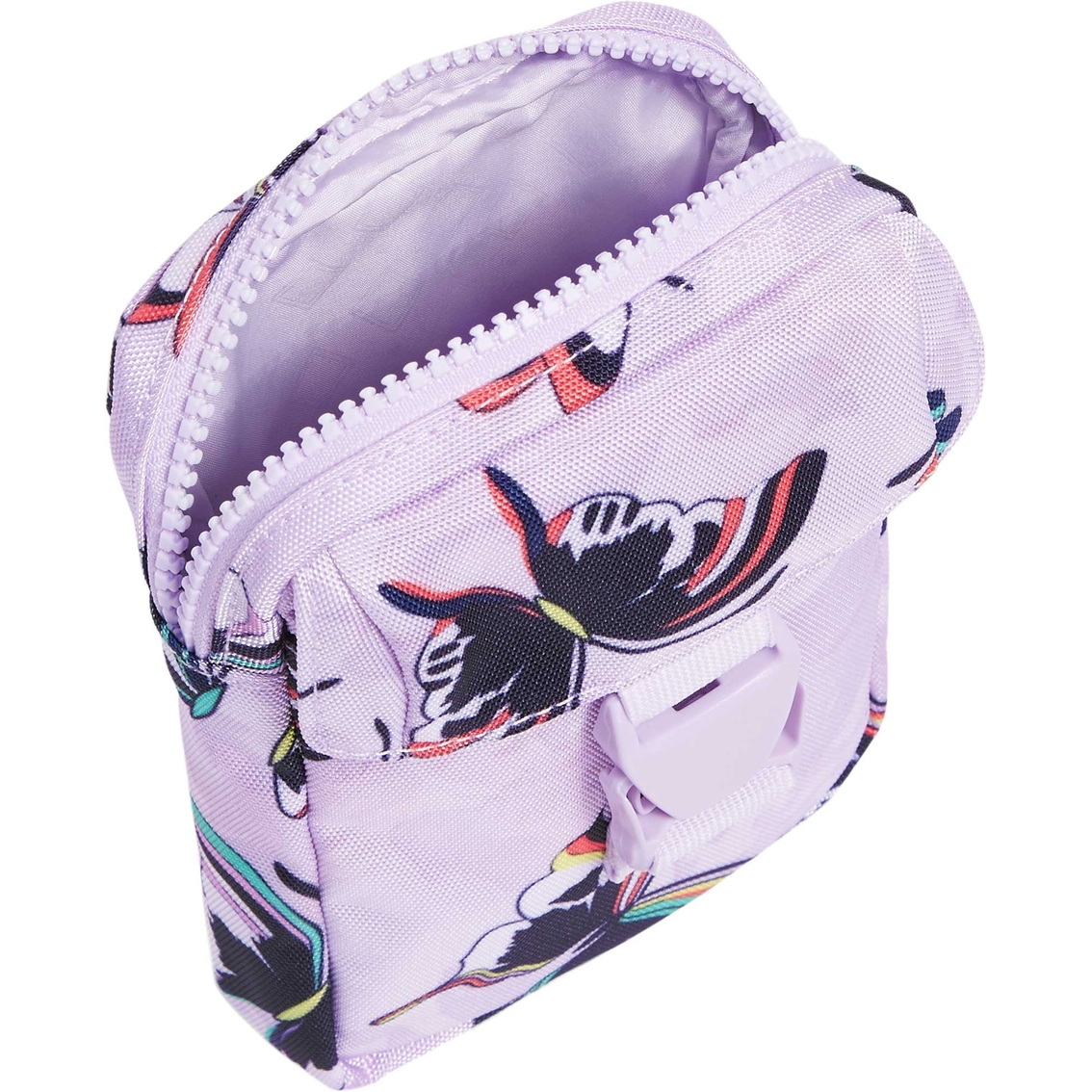 Vera Bradley Reactive Belt Bag Sling, Lavender Butterflies | Shoulder ...