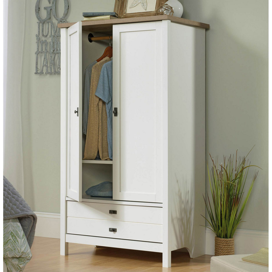 Sauder Cottage Road Armoire - Image 2 of 9