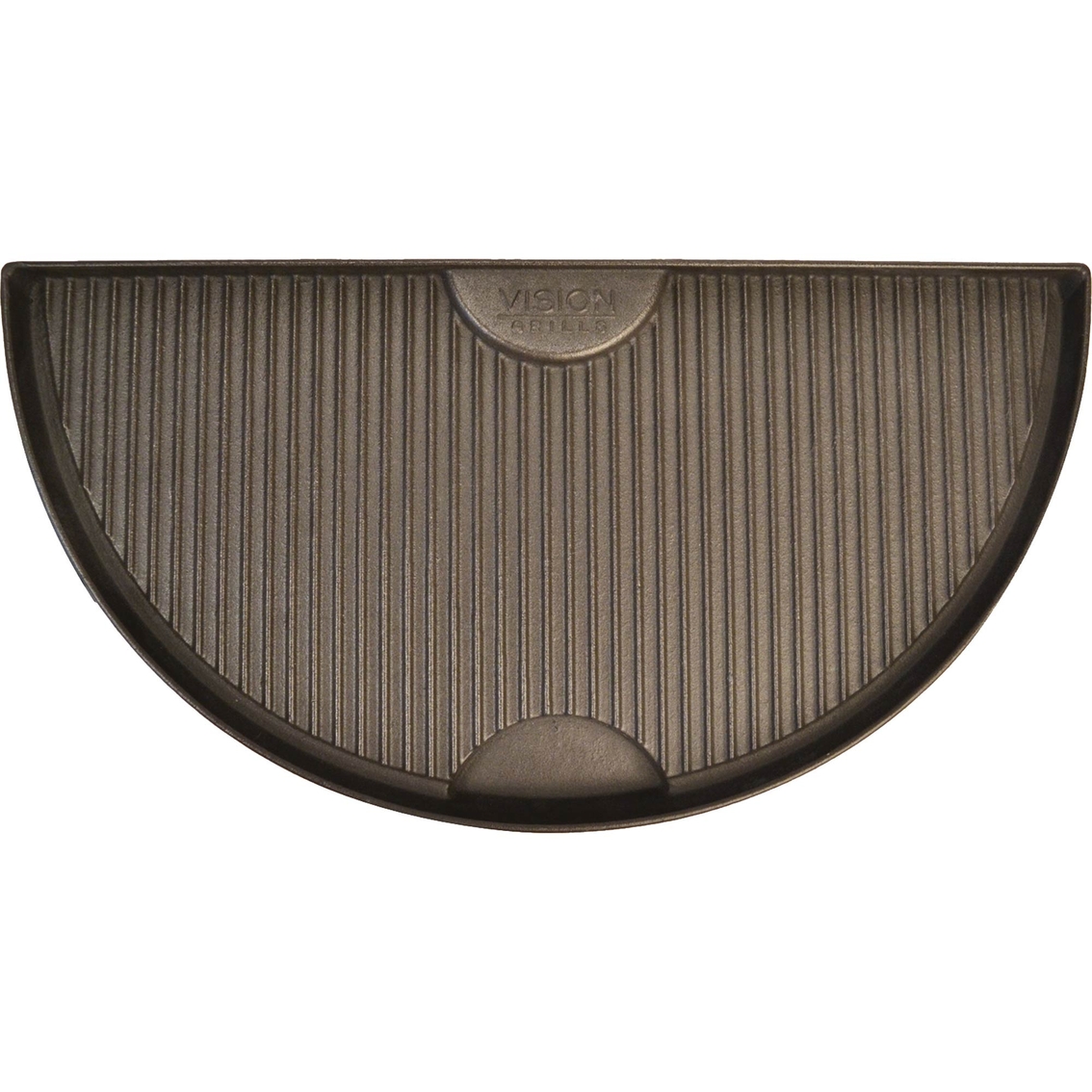 Vision Grills Cast Iron Half-moon Griddle | Grills & Smokers | Patio ...