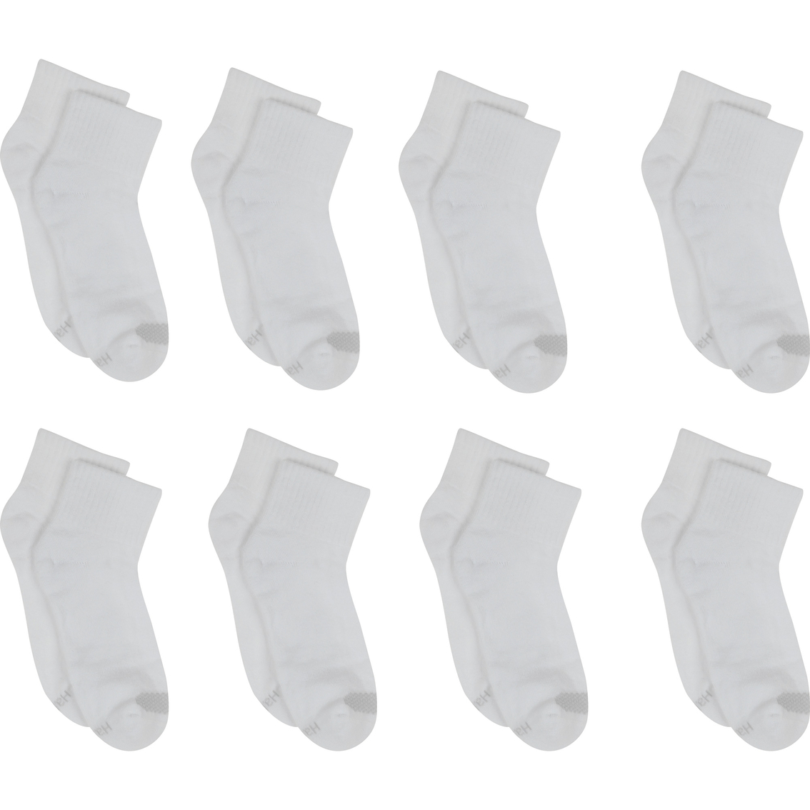 Hanes Cushion Ankle Socks 8 pk. - Image 2 of 2