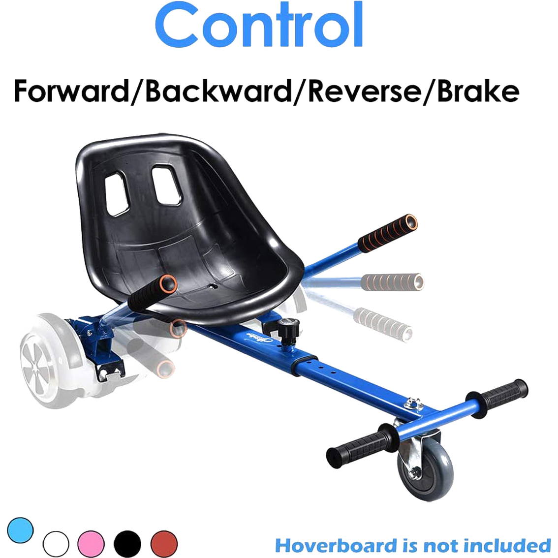 GlareWheel Buggy Attachment for Transforming Hoverboard Scooter into Go Kart - Image 5 of 6
