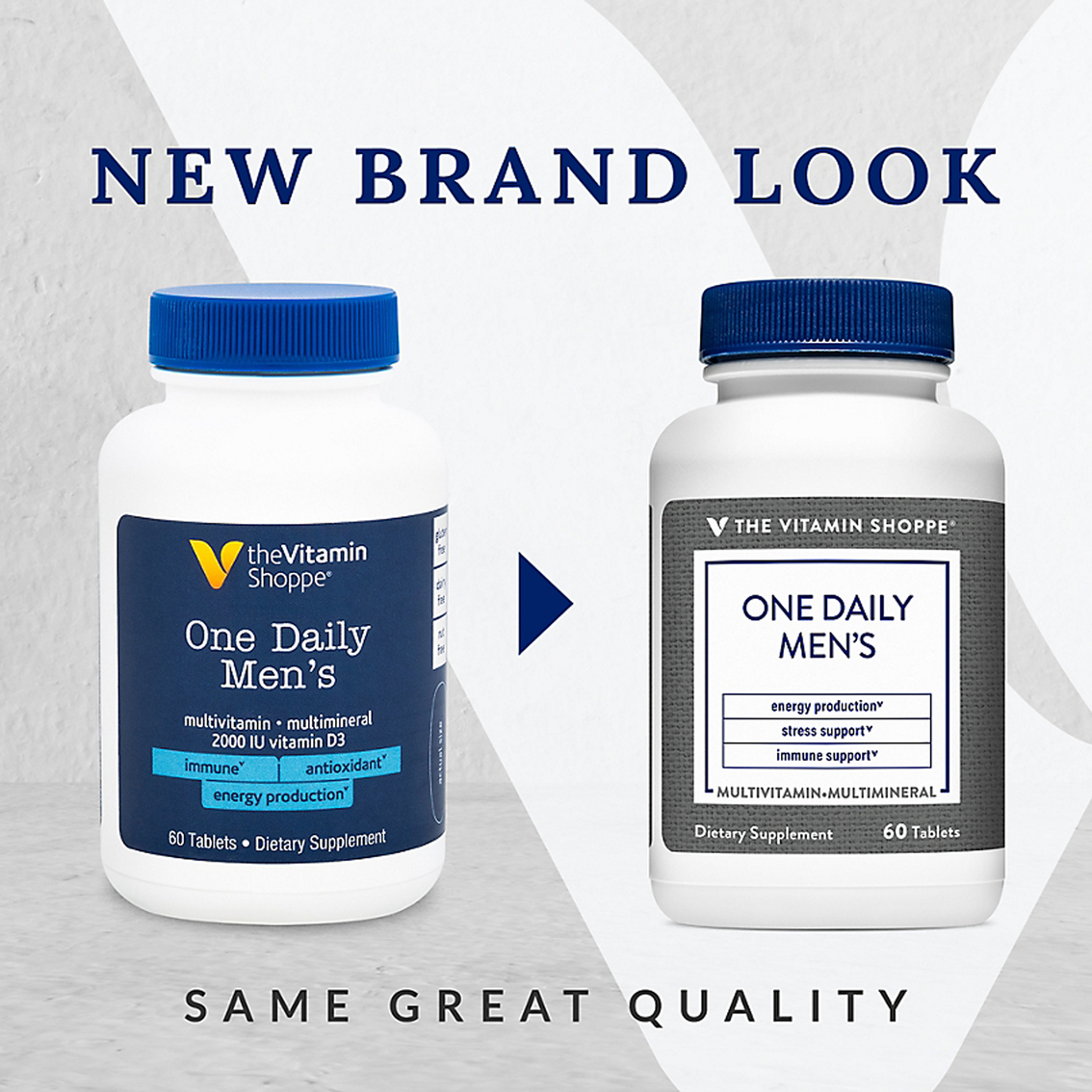 The Vitamin Shoppe Men's One Daily Multivitamin Tablets 60 ct. - Image 3 of 3
