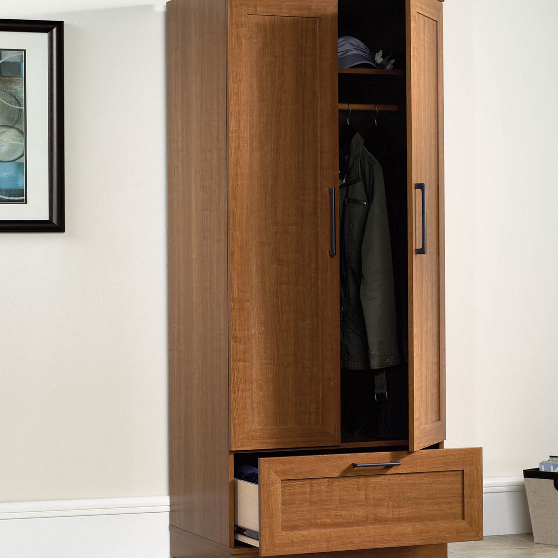 Sauder HomePlus Wardrobe / Storage Cabinet - Image 6 of 6