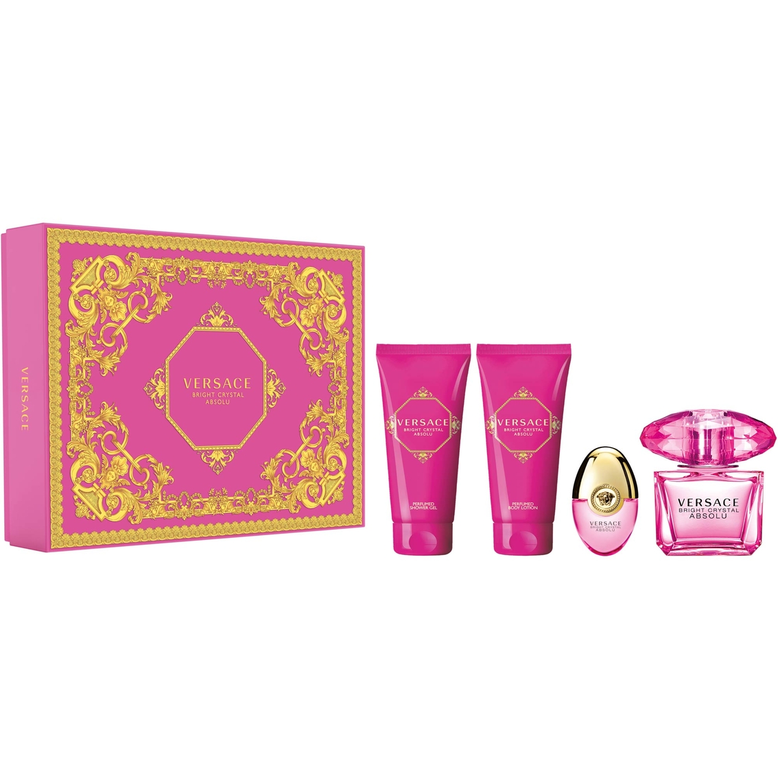 Versace Bright Crystal Absolute 4 Pc. Set | Gifts Sets For Her | Beauty ...