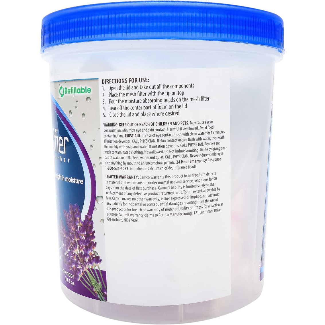 Camco Lavender Refillable Moisture Absorber - Image 2 of 5