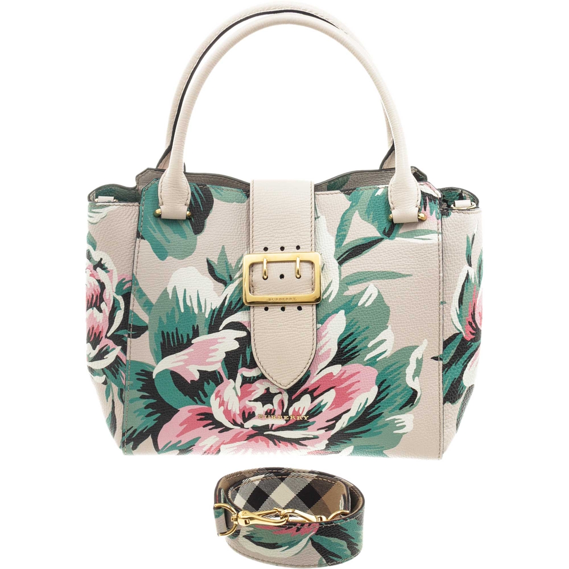 Burberry Medium Floral Buckle Tote (pre-owned) | Totes & Shoppers |  Clothing & Accessories | Shop The Exchange
